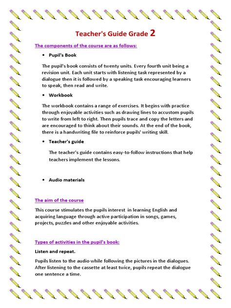 teachers guide grade 2.